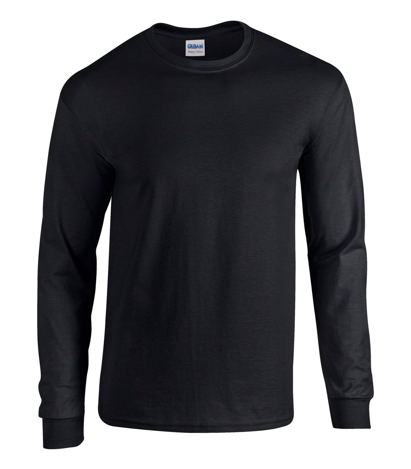 Customize Your Style: Embroidered Heavy Cotton Long Sleeve T-Shirt