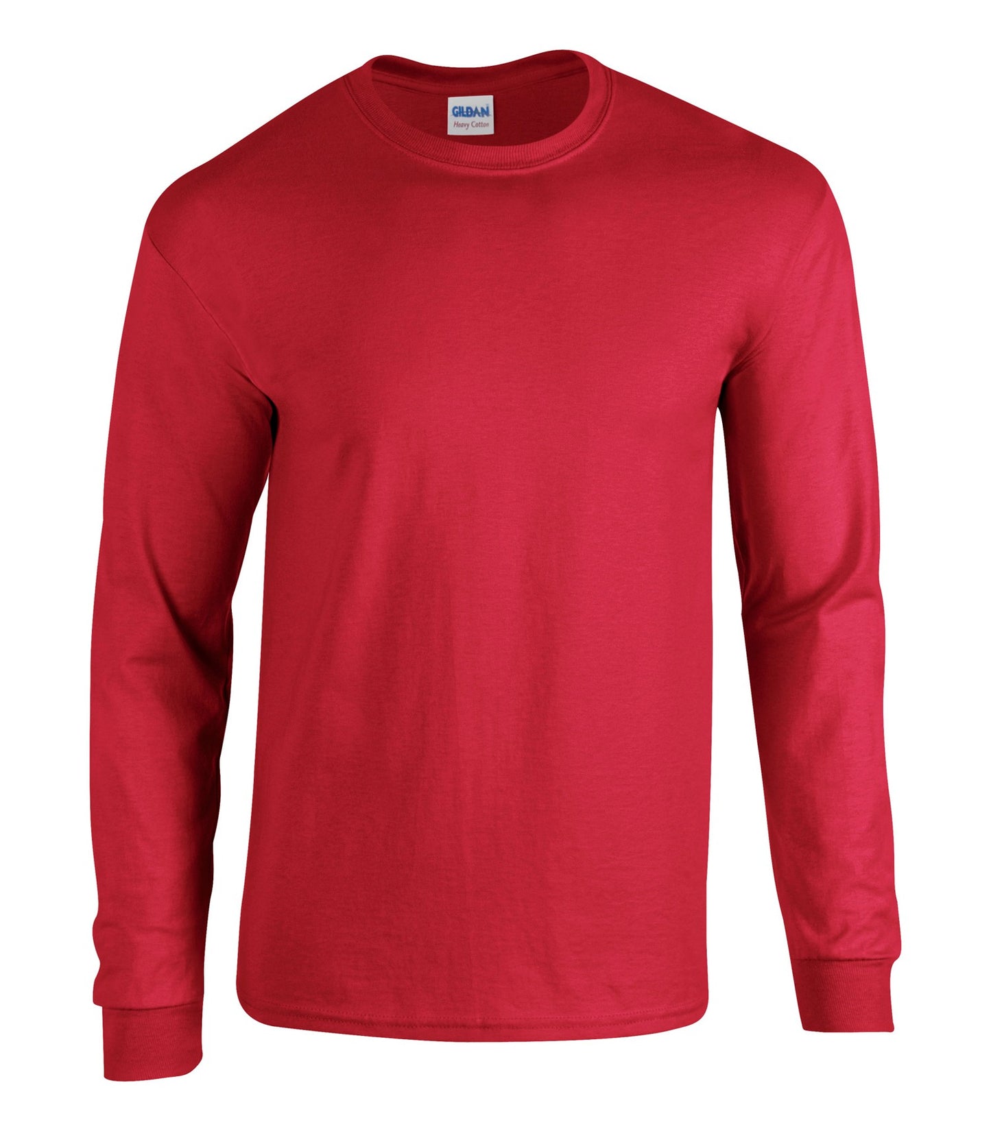 Customize Your Style: Embroidered Heavy Cotton Long Sleeve T-Shirt