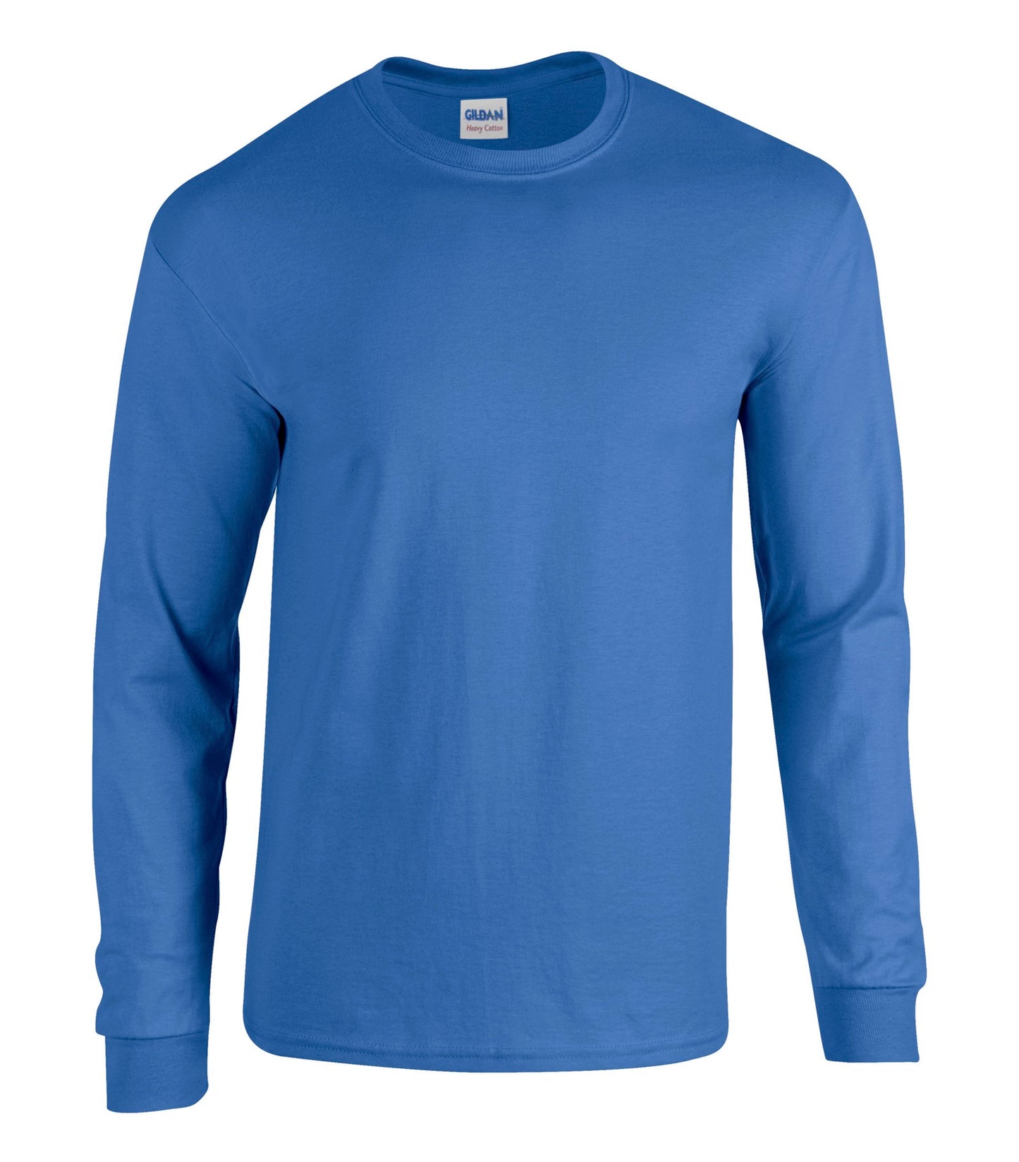 Customize Your Style: Embroidered Heavy Cotton Long Sleeve T-Shirt