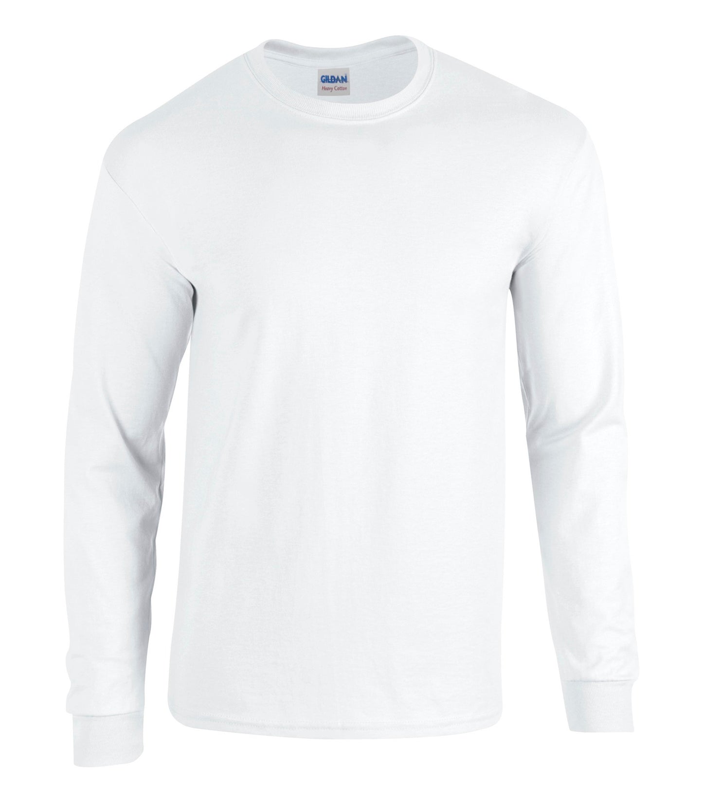 Customize Your Style: Embroidered Heavy Cotton Long Sleeve T-Shirt