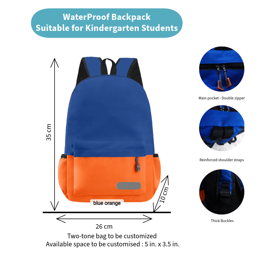 Personnalized Toddler Backpacks, Daypack, Kindergarten elementary school Bag-Custom Kids Name school Backpack, Daycare Nursery School Backpack with Name- Black Boy