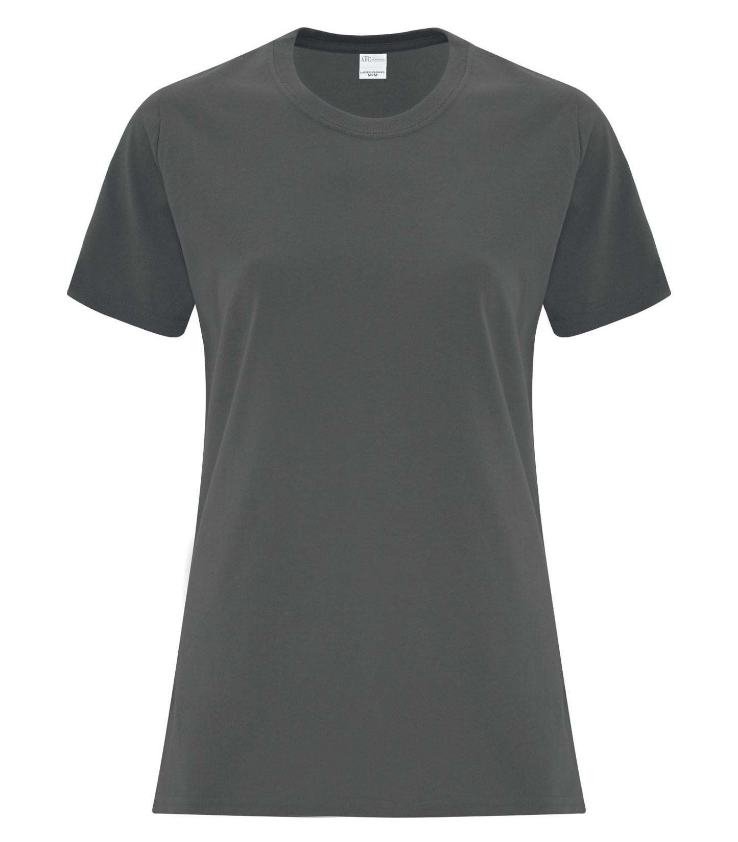 Customize Your Style: Embroidered Women's Everyday Cotton Tee
