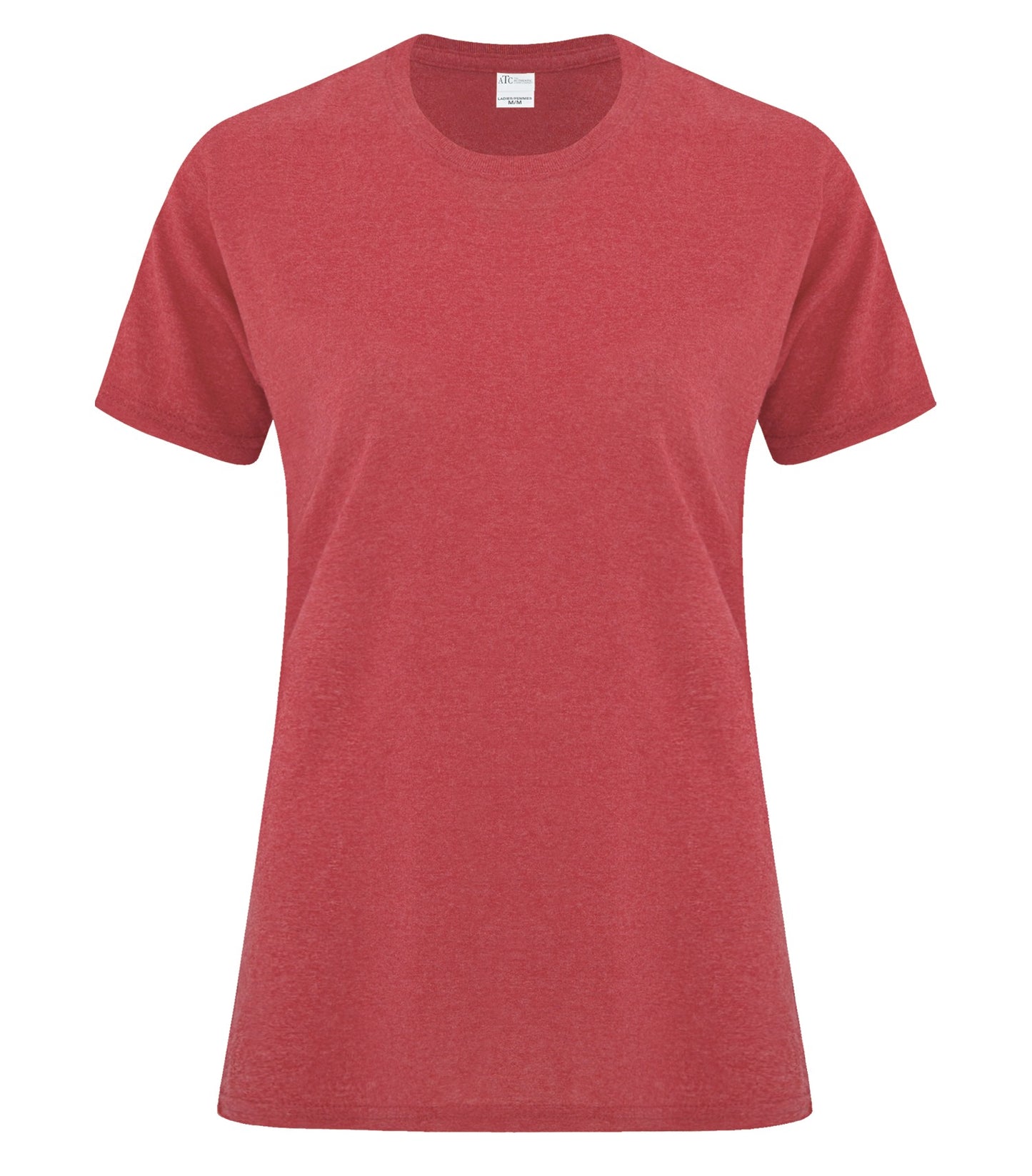 Customize Your Style: Embroidered Women's Everyday Cotton Tee