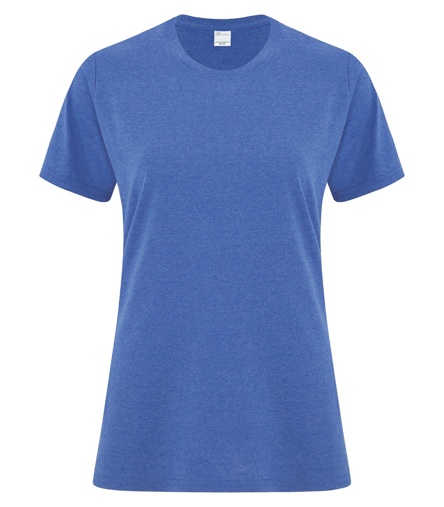 Customize Your Style: Embroidered Women's Everyday Cotton Tee