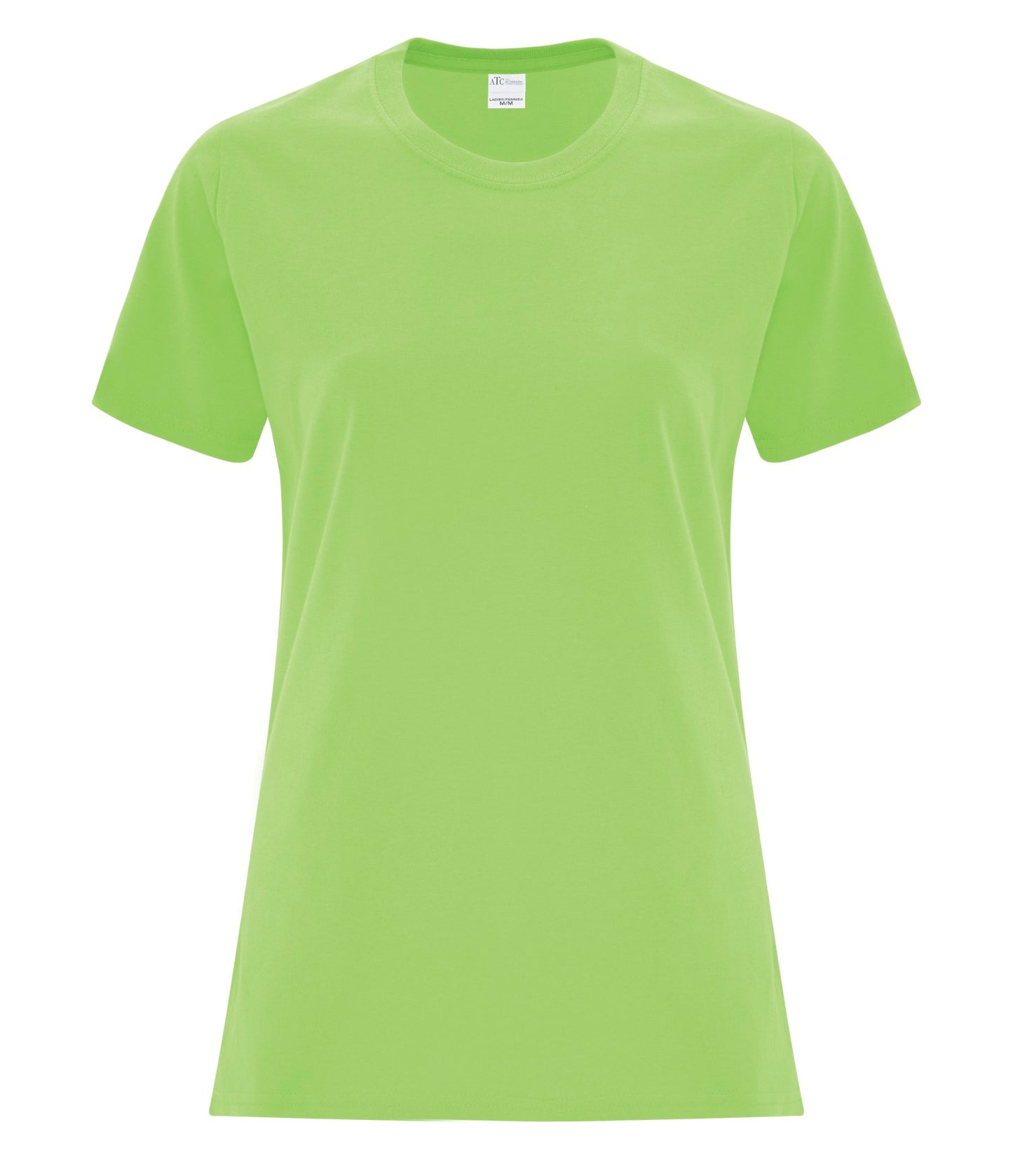 Customize Your Style: Embroidered Women's Everyday Cotton Tee