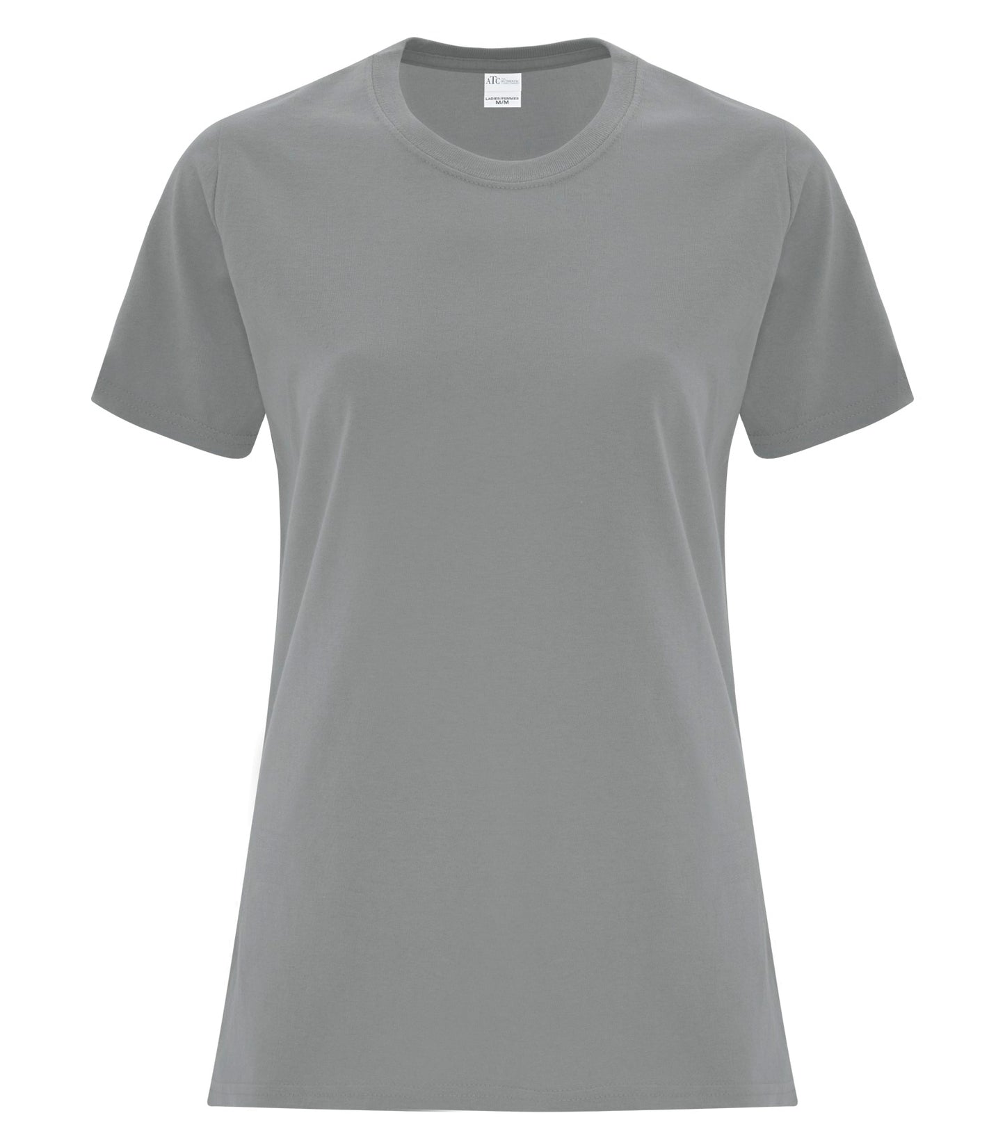 Customize Your Style: Embroidered Women's Everyday Cotton Tee