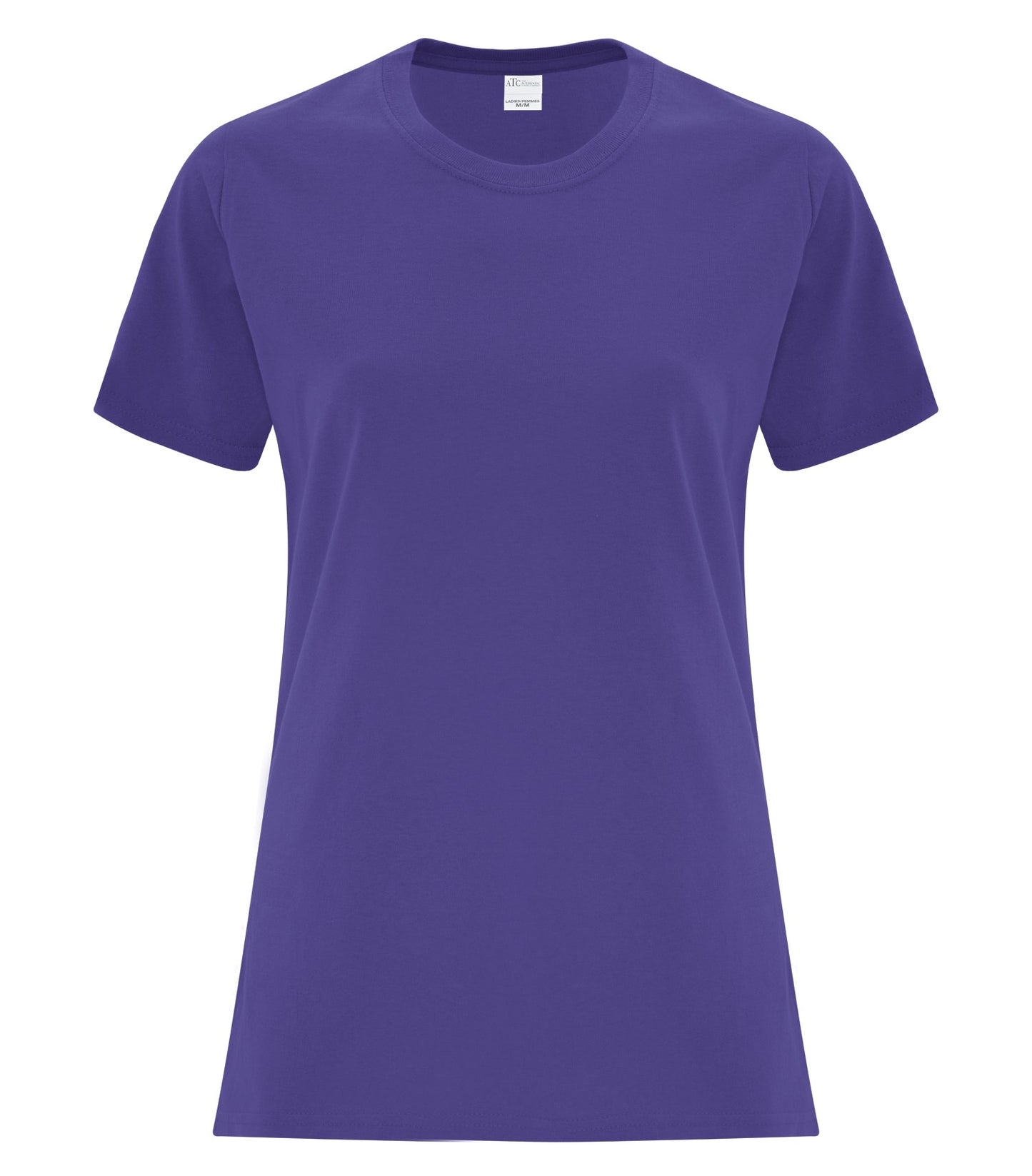 Customize Your Style: Embroidered Women's Everyday Cotton Tee