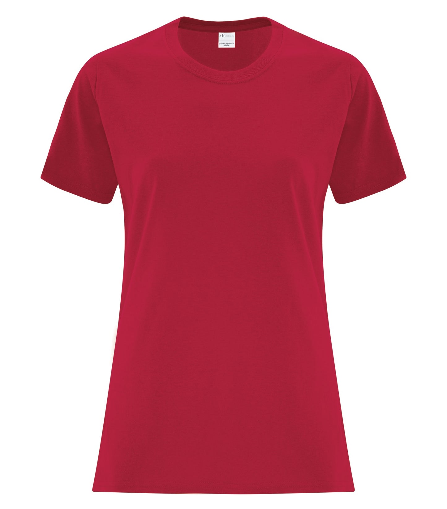 Customize Your Style: Embroidered Women's Everyday Cotton Tee