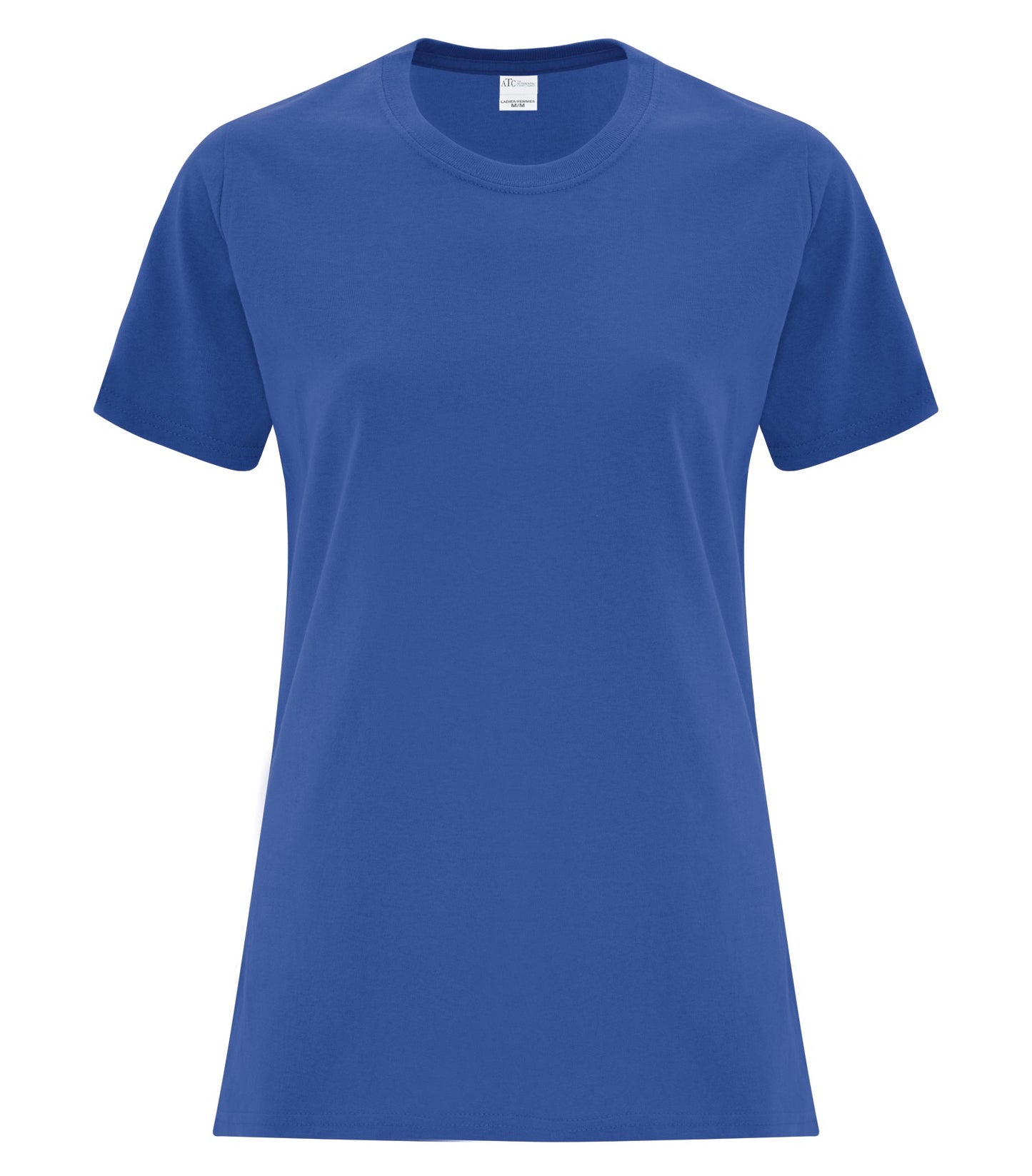 Customize Your Style: Embroidered Women's Everyday Cotton Tee