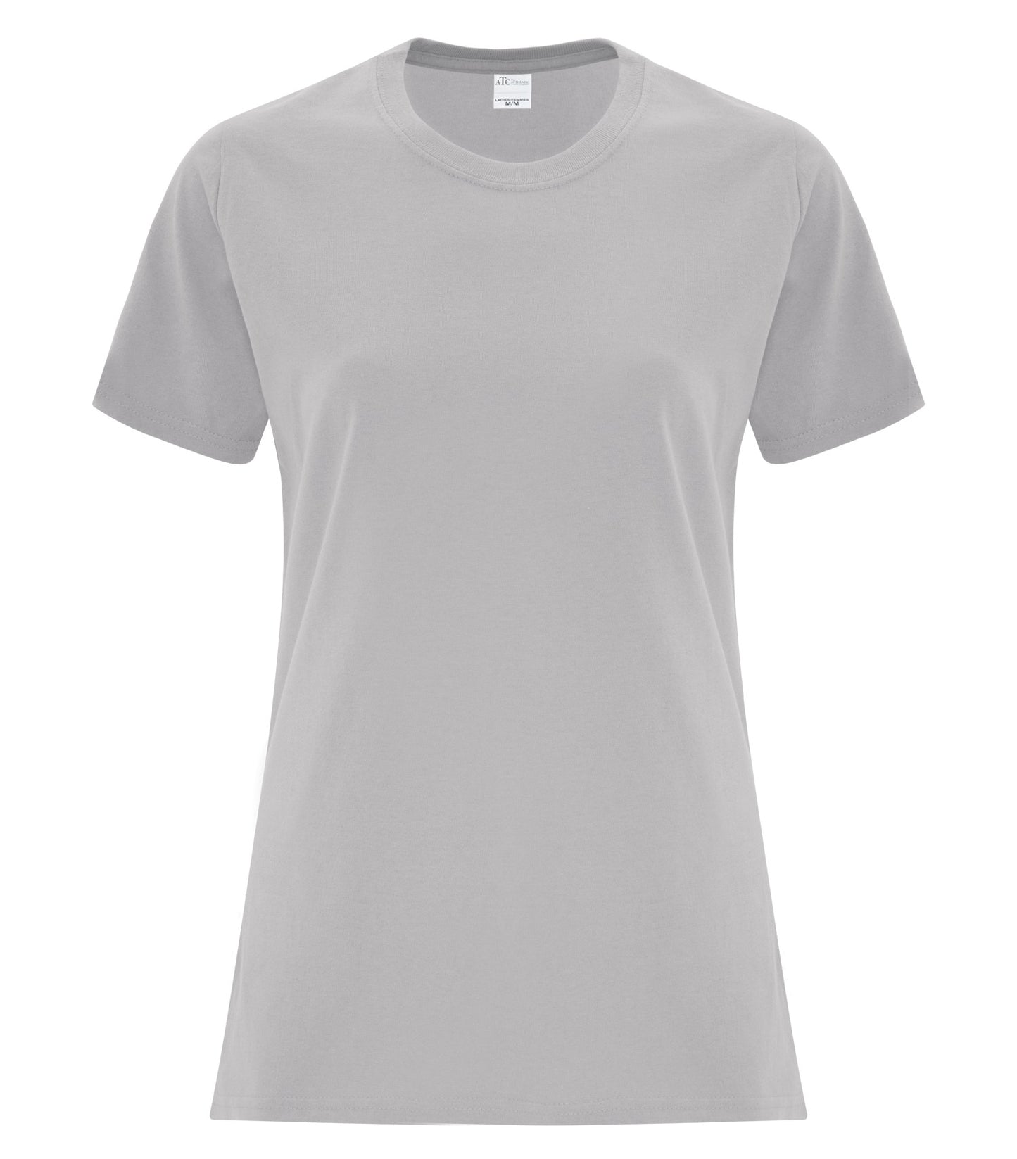 Customize Your Style: Embroidered Women's Everyday Cotton Tee