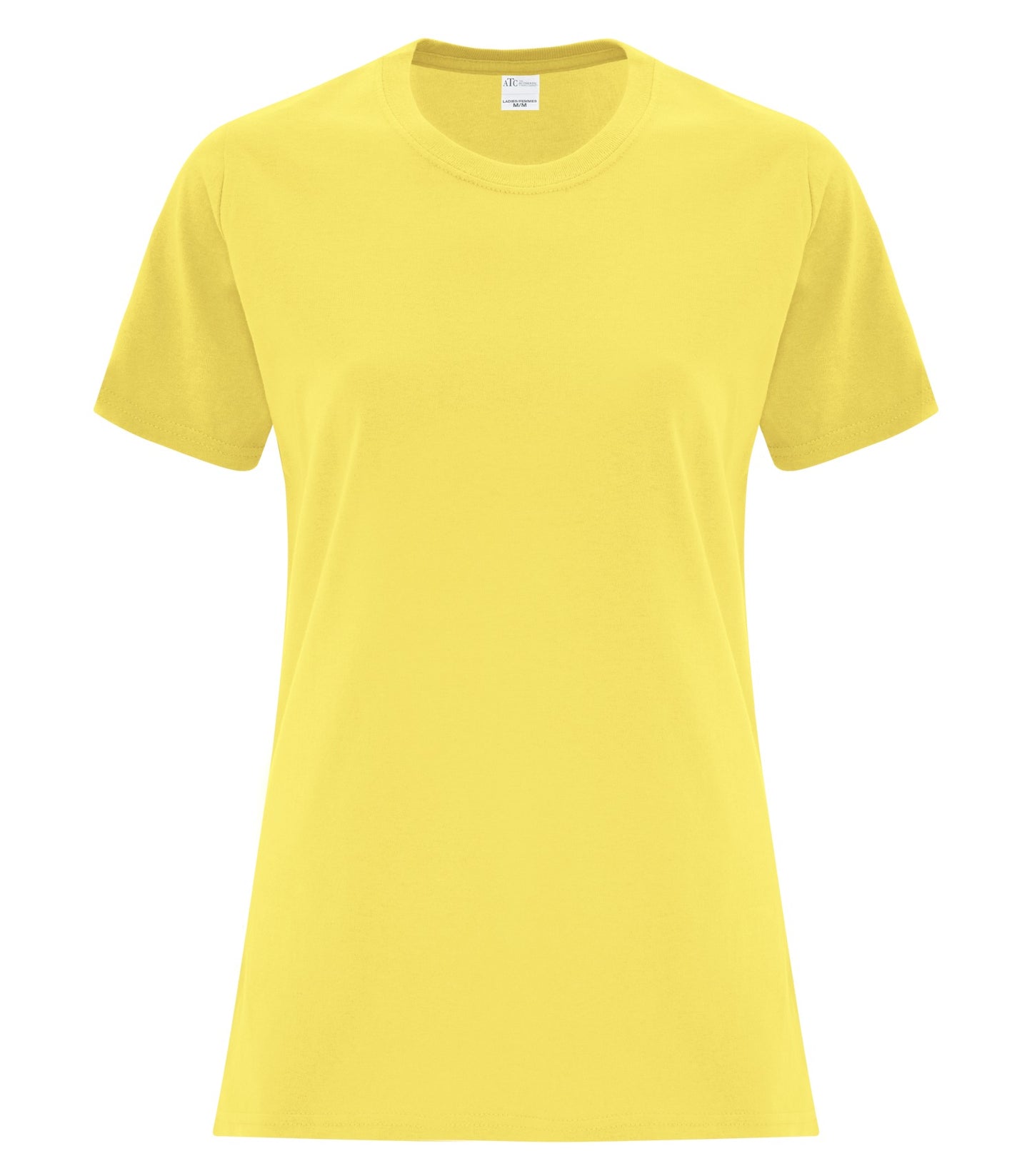 Customize Your Style: Embroidered Women's Everyday Cotton Tee