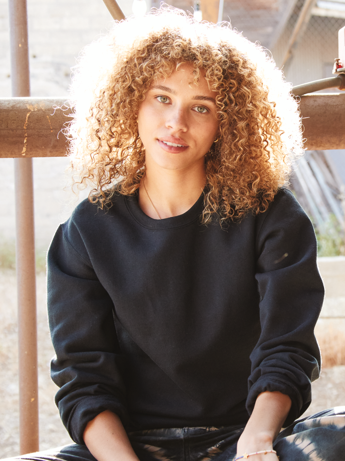 Broderie personnalisée sur les sweat-shirts NuBlend Crewneck