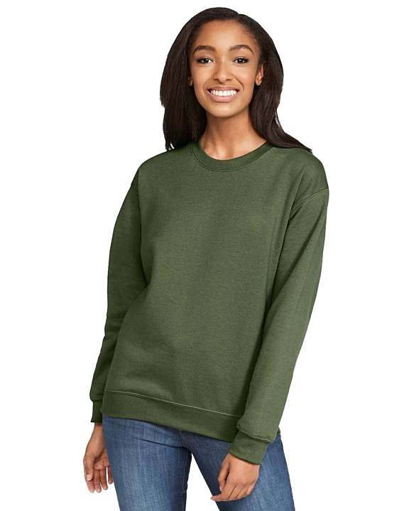 Broderie personnalisée sur Softstyle Fleece Crewneck