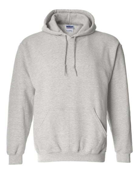 Unique Custom Embroidery on Heavy Blend Hooded Sweatshirt