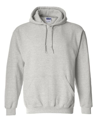 Unique Custom Embroidery on Heavy Blend Hooded Sweatshirt