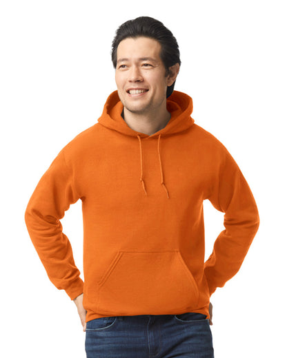 Unique Custom Embroidery on Heavy Blend Hooded Sweatshirt