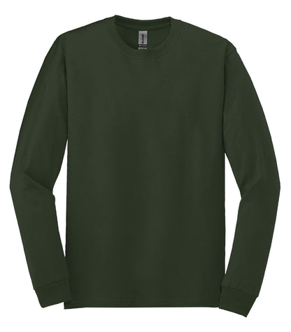 Customize Your Style: Embroidered Heavy Cotton Long Sleeve T-Shirt