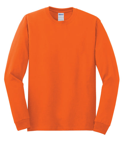 Customize Your Style: Embroidered Heavy Cotton Long Sleeve T-Shirt