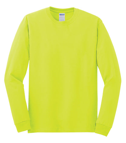 Customize Your Style: Embroidered Heavy Cotton Long Sleeve T-Shirt