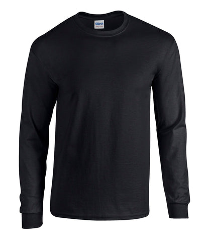 Customize Your Style: Embroidered Heavy Cotton Long Sleeve T-Shirt