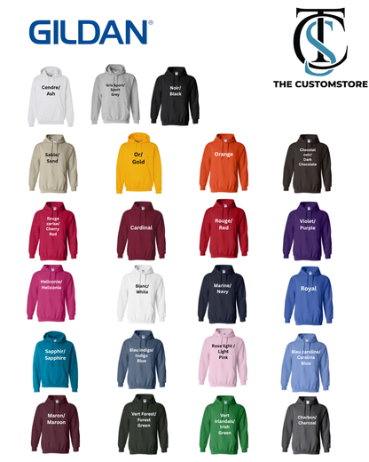 Gildan - Unisex Heavy Blend™ Hooded Sweatshirt - 18500