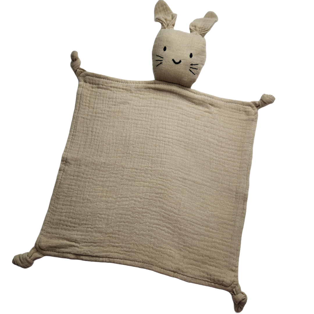 Cotton Muslin Soft and Breathable Baby Security Blanket