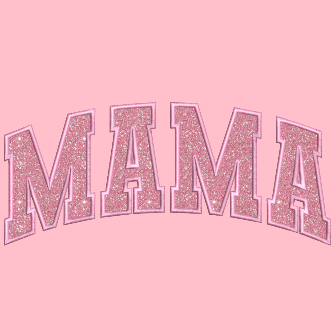 Adapté à votre goût : Applique de broderie MAMA HTV