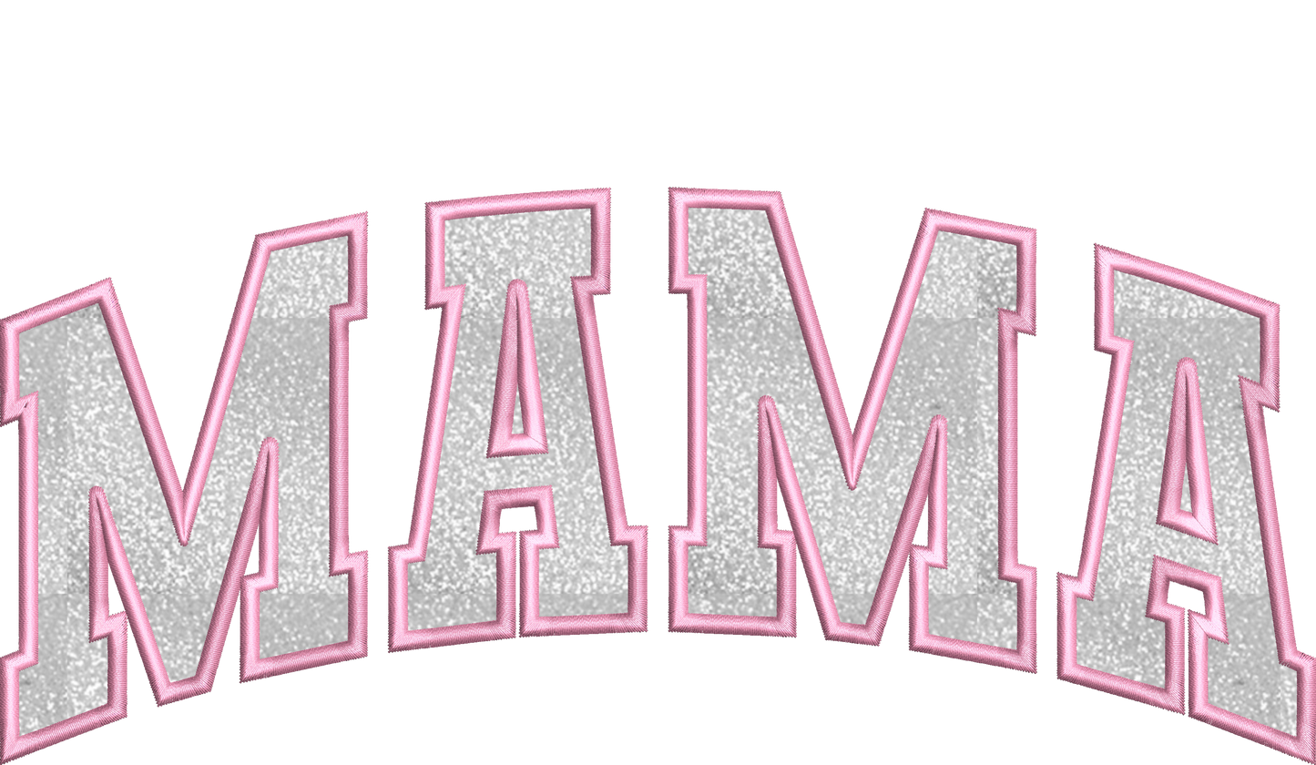 Adapté à votre goût : Applique de broderie MAMA HTV