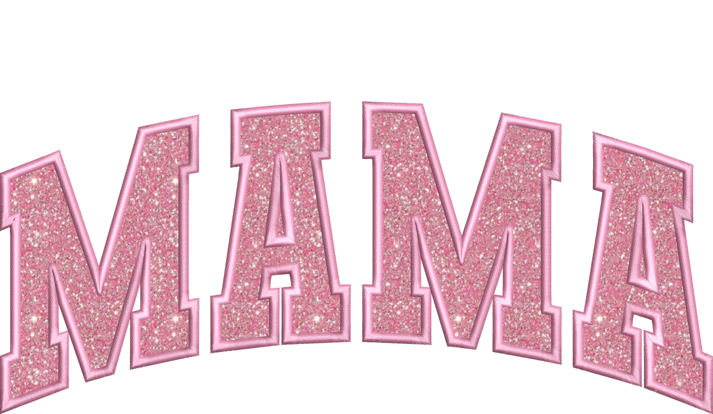 Adapté à votre goût : Applique de broderie MAMA HTV