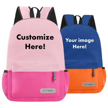 Customized Toddler Backpacks, Daypack, Kindergarten elementary school Bag-Custom Kids Name school Backpack, Daycare Nursery School Backpack