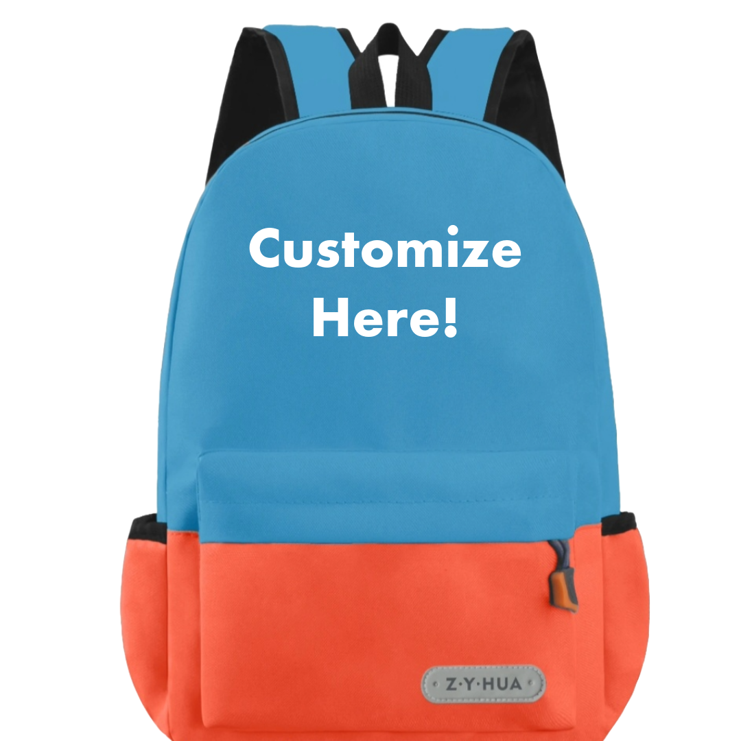 Sac à dos brodé personnalisé pour tout-petit