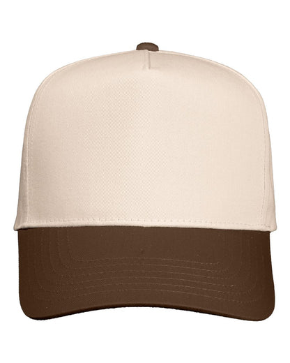 Five-Panel Twill Cap - 8869