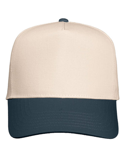 Five-Panel Twill Cap - 8869