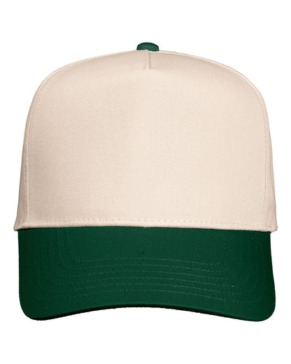 Five-Panel Twill Cap - 8869
