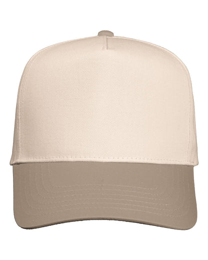 Five-Panel Twill Cap - 8869