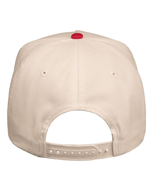 Five-Panel Twill Cap - 8869