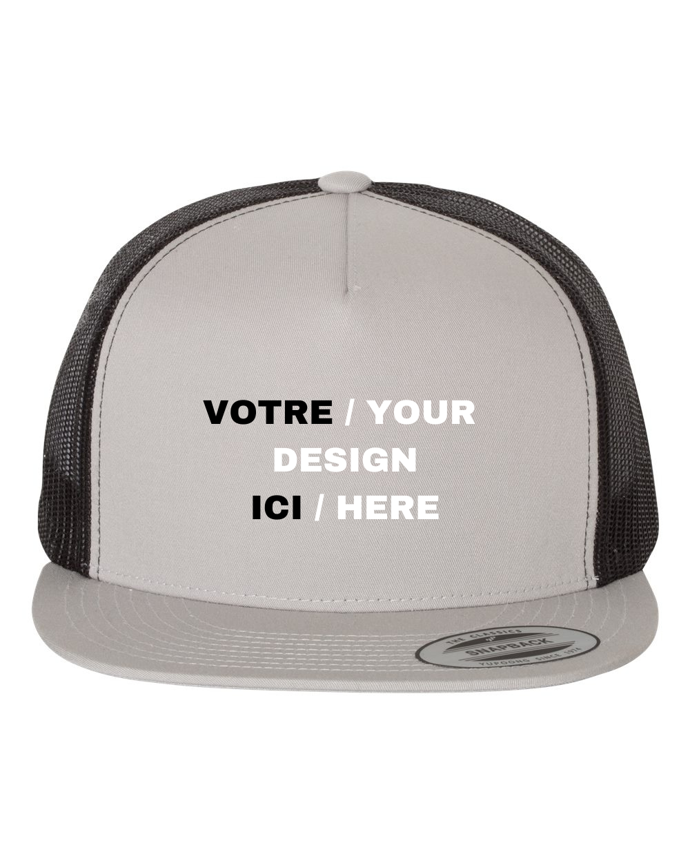 Classic Five-Panel Trucker Cap - 6006