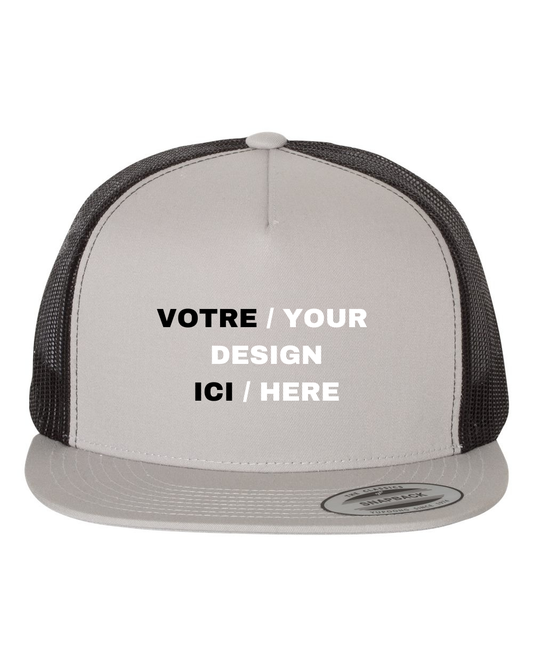 Classic Five-Panel Trucker Cap - 6006
