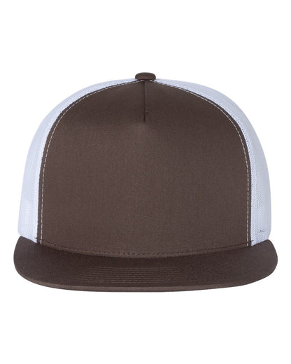 Classic Five-Panel Trucker Cap - 6006
