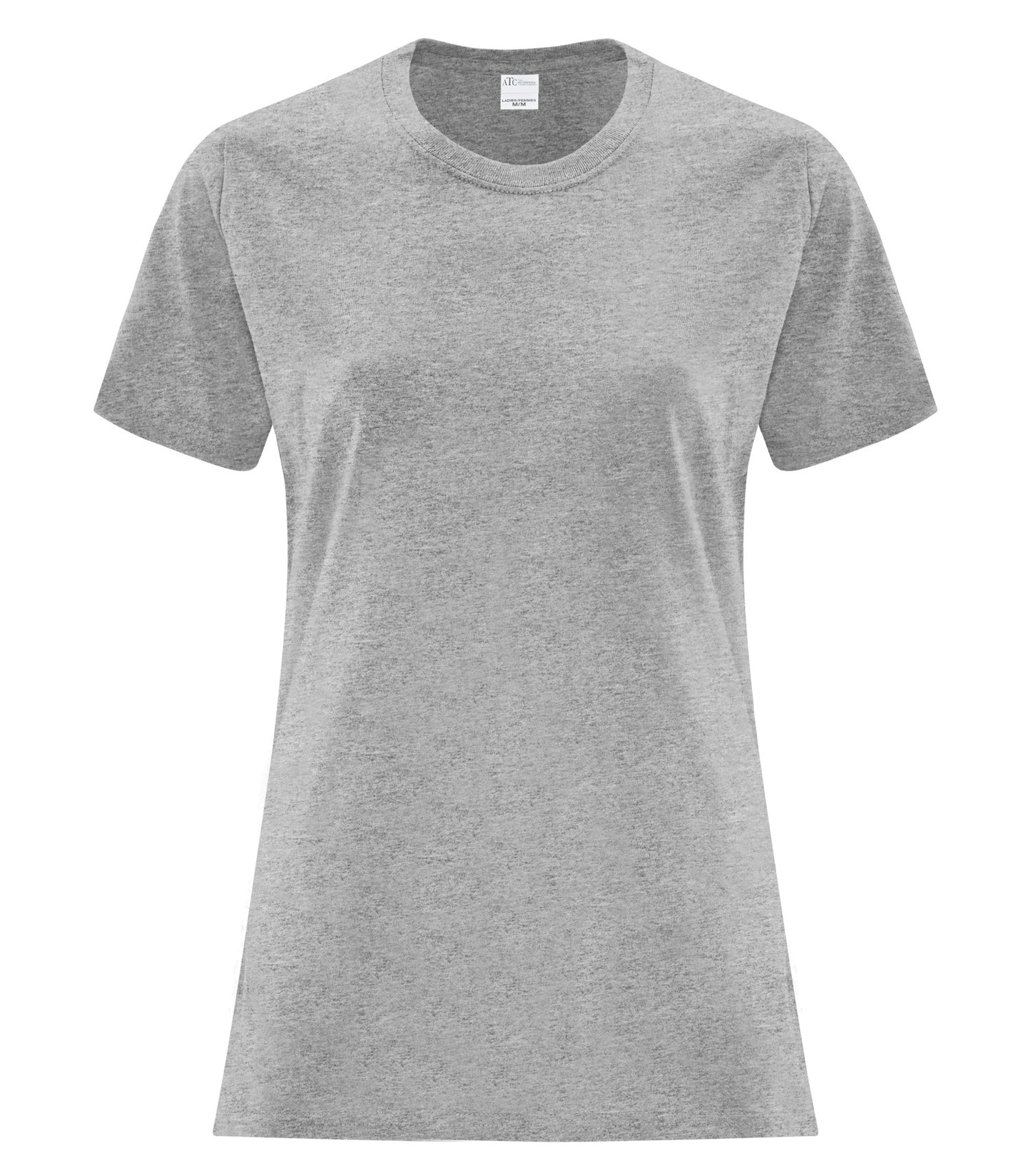 Customize Your Style: Embroidered Women's Everyday Cotton Tee