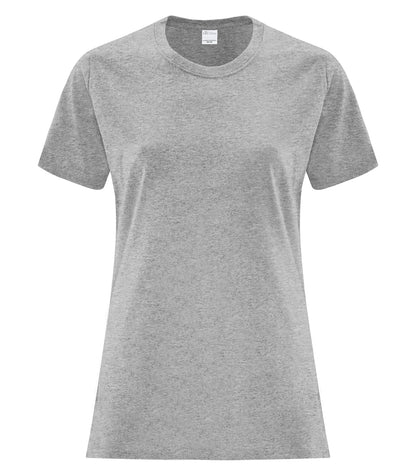 Customize Your Style: Embroidered Women's Everyday Cotton Tee