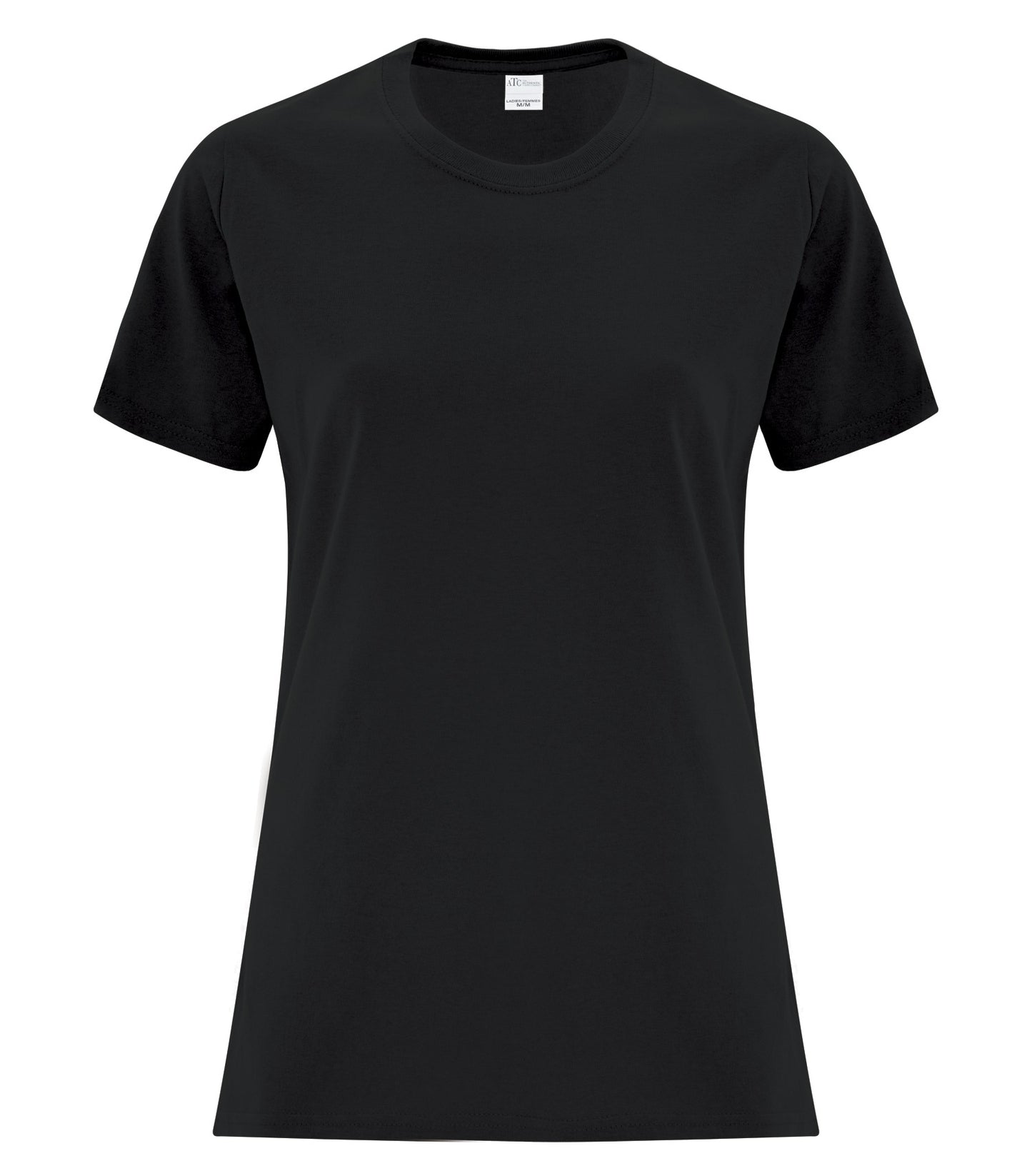 Customize Your Style: Embroidered Women's Everyday Cotton Tee