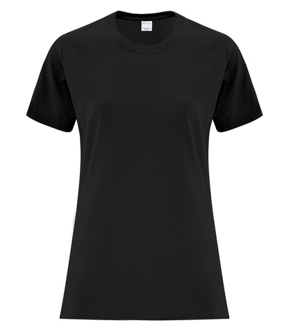 Customize Your Style: Embroidered Women's Everyday Cotton Tee
