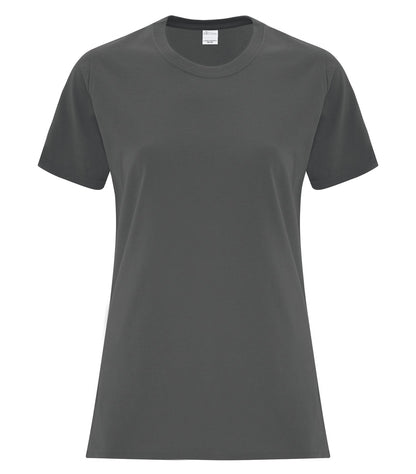 Customize Your Style: Embroidered Women's Everyday Cotton Tee