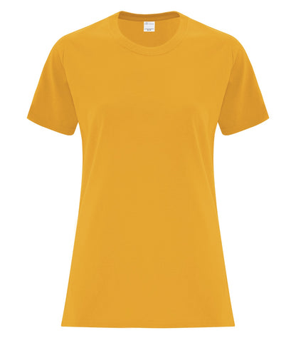 Customize Your Style: Embroidered Women's Everyday Cotton Tee