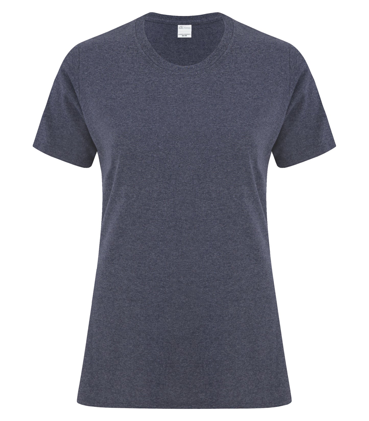 Customize Your Style: Embroidered Women's Everyday Cotton Tee