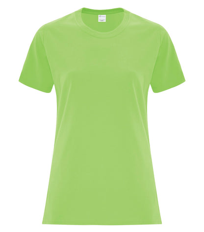 Customize Your Style: Embroidered Women's Everyday Cotton Tee