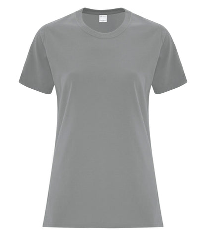 Customize Your Style: Embroidered Women's Everyday Cotton Tee