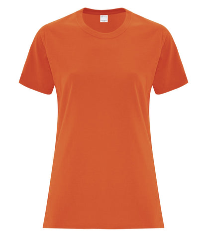 Customize Your Style: Embroidered Women's Everyday Cotton Tee