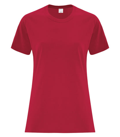 Customize Your Style: Embroidered Women's Everyday Cotton Tee